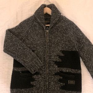 TNA Golden 100% Handmade Wool Jacket